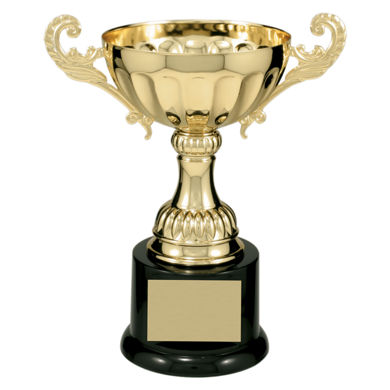 Gold Metal Cup-7 1/2"