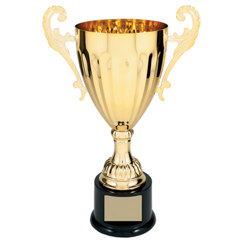 Gold Metal Cup-12"