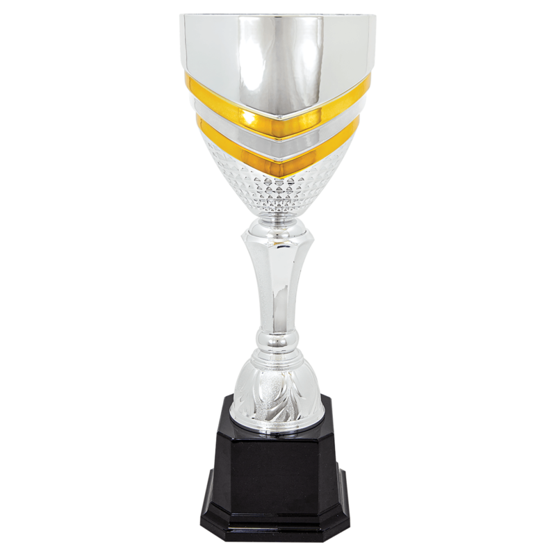 Silver/Gold Metal Cup-17"