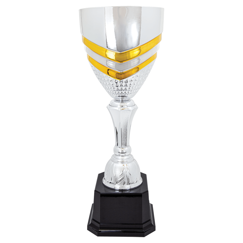 Silver/Gold Metal Cup-19"