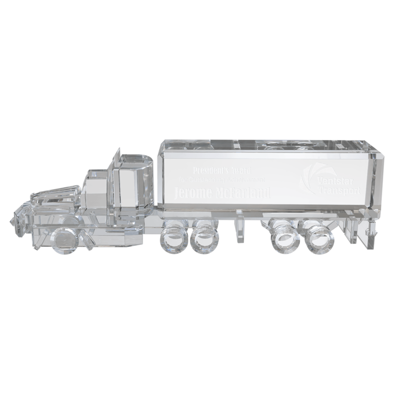 Crystal Large Semi Truck (Extra Small)