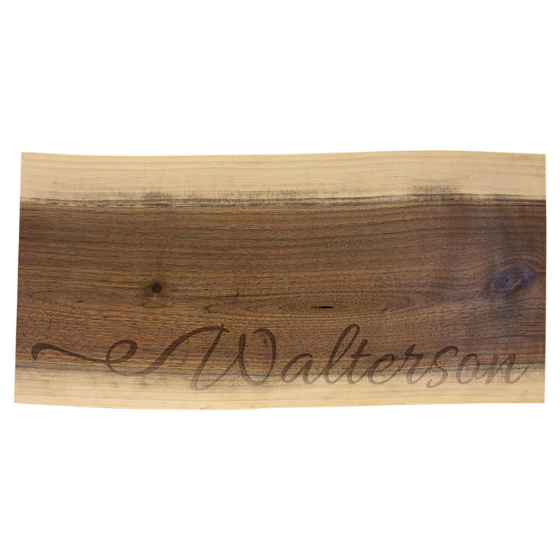 Black Walnut Cutting and Charcuterie Board (Large)