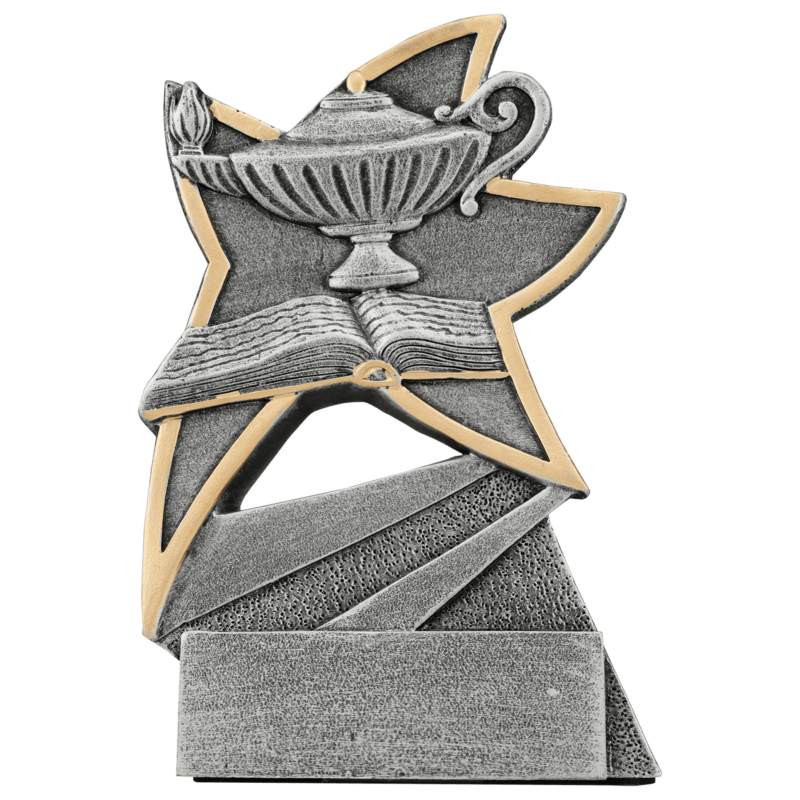 Lamp of Knowledge Jazz Star Resin-5 1/2"