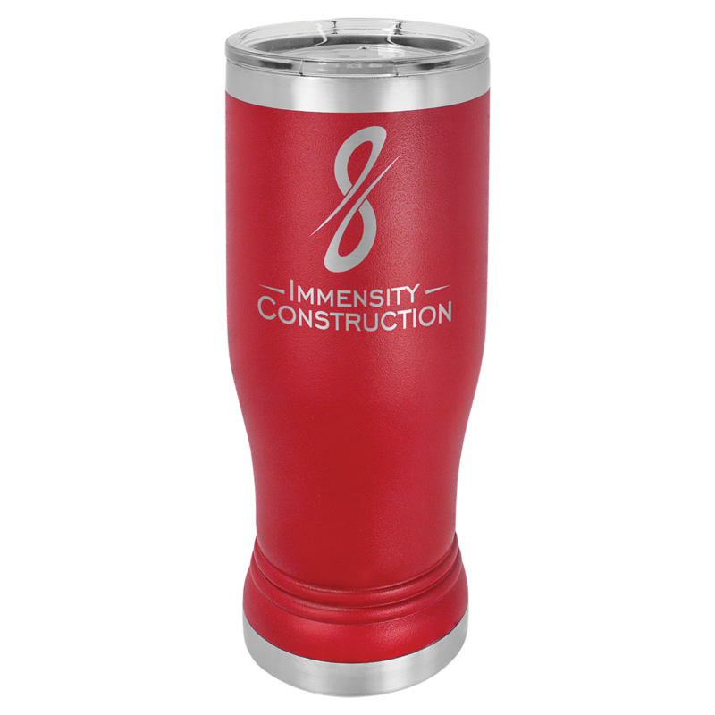 Red 14 oz. Polar Camel Pilsner Tumbler