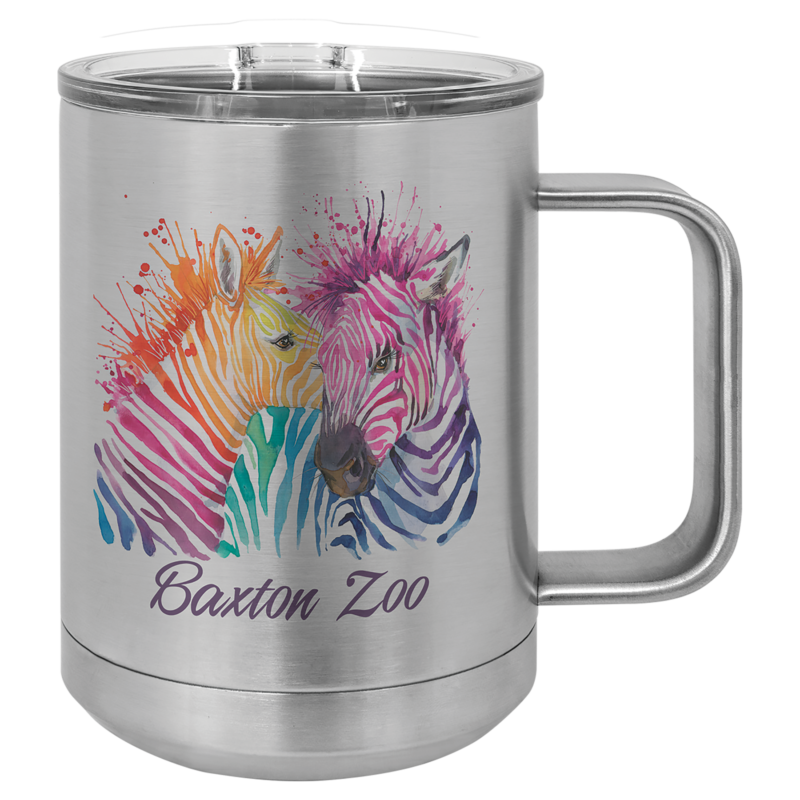 Sublimatable Stainless Steel 15 oz. Polar Camel Coffee Mug