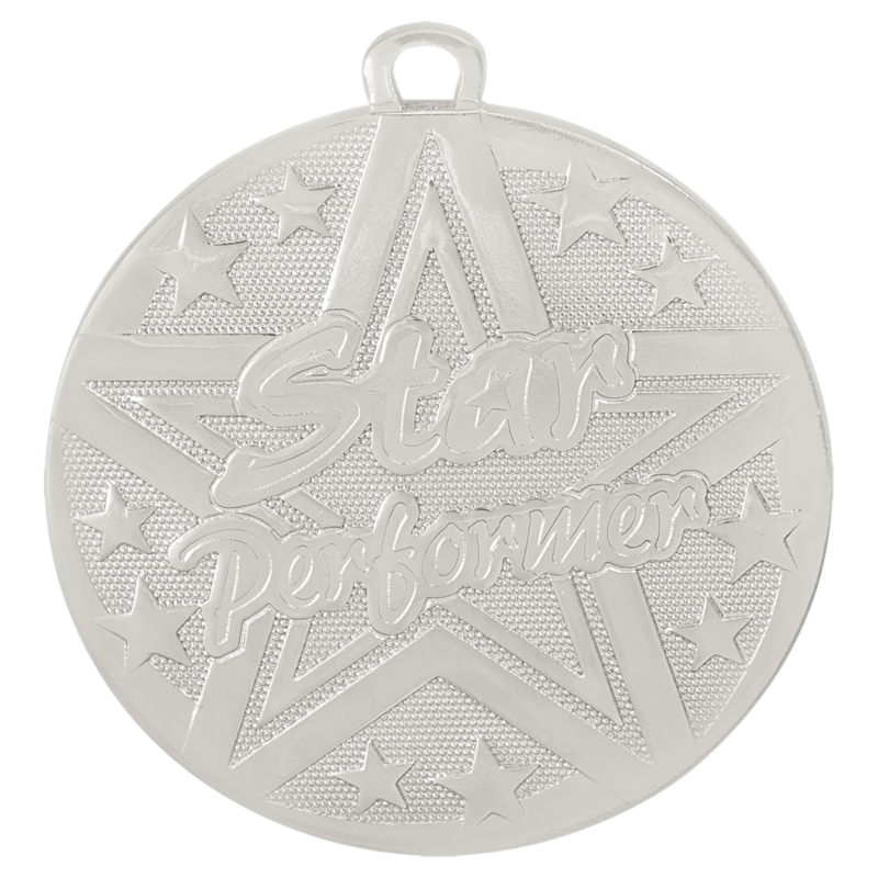 Star Performer Superstar Medal-Silver